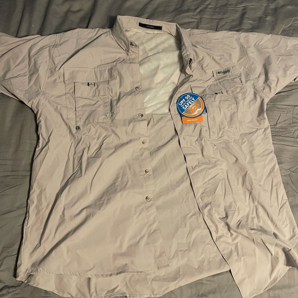 Men's Columbia Fishing Shirt NWT